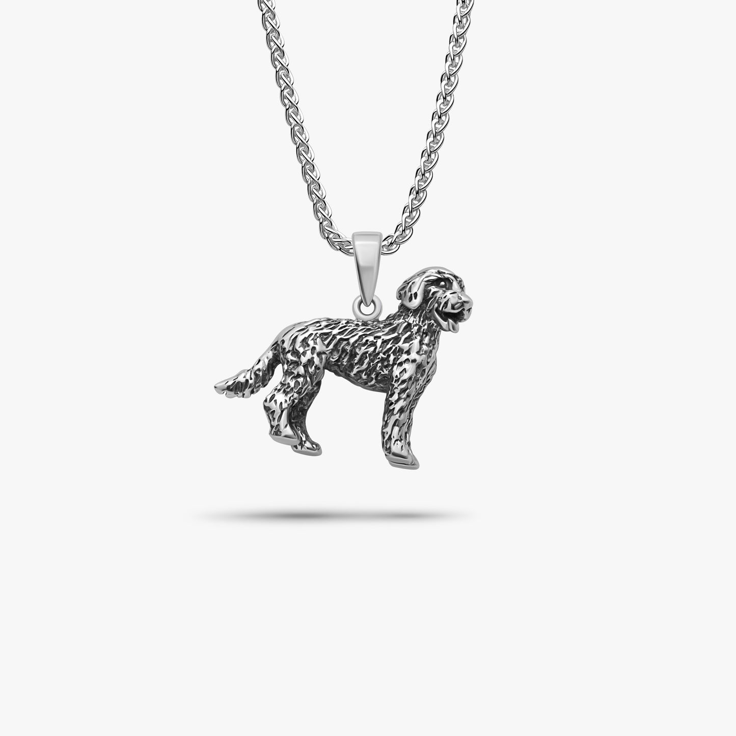 cockapoo 925 silver necklace